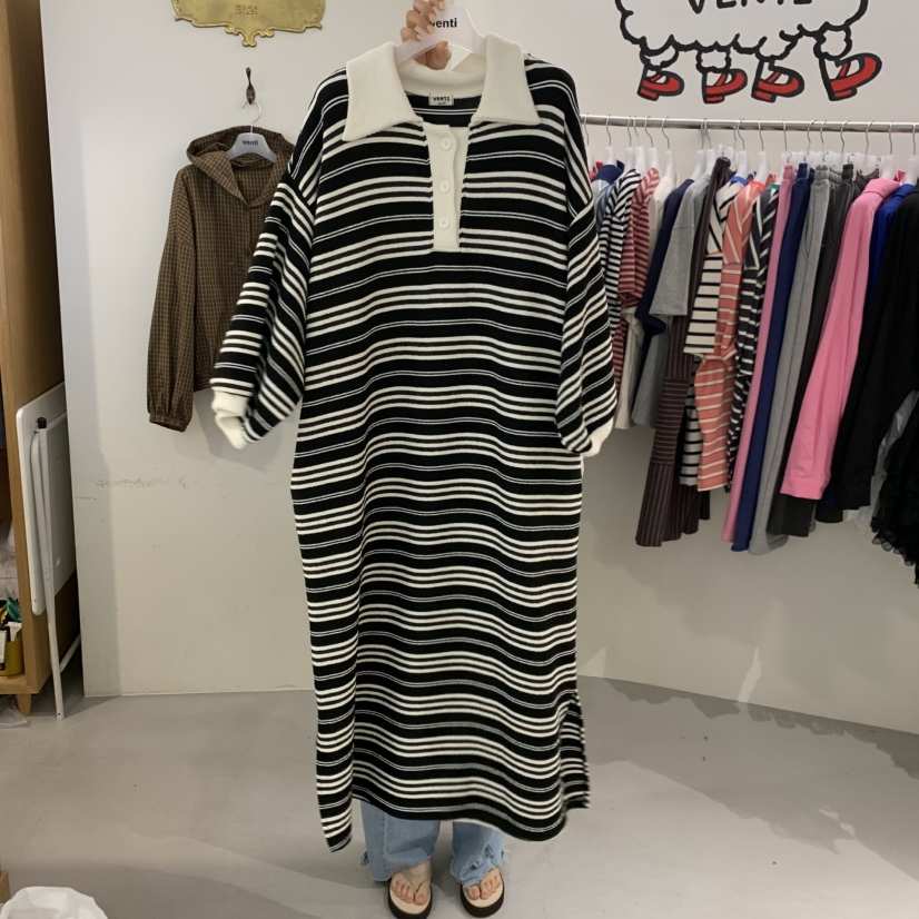 VENTI韓國直郵實拍女士新款休閑熱賣職業時尚人氣26春夏連衣裙VENTI連衣裙