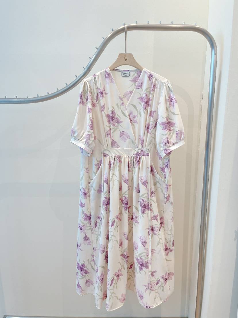 OVE韓國代購女裝新款休閑26春夏時尚推薦熱賣人氣職業連衣裙OVE連衣裙