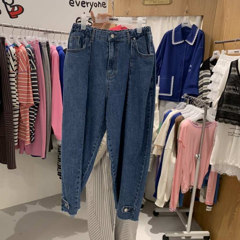 VENTI韓國直郵實拍女裝新品熱賣人氣26春夏推薦牛仔褲水洗VENTI牛仔褲