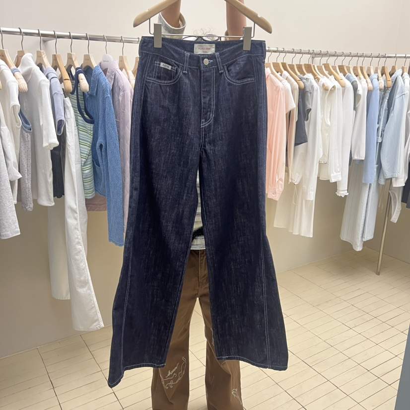 THEPLAN韓國代購女裝新品人氣休閑職業時尚熱賣推薦牛仔褲THE PLAN牛仔褲