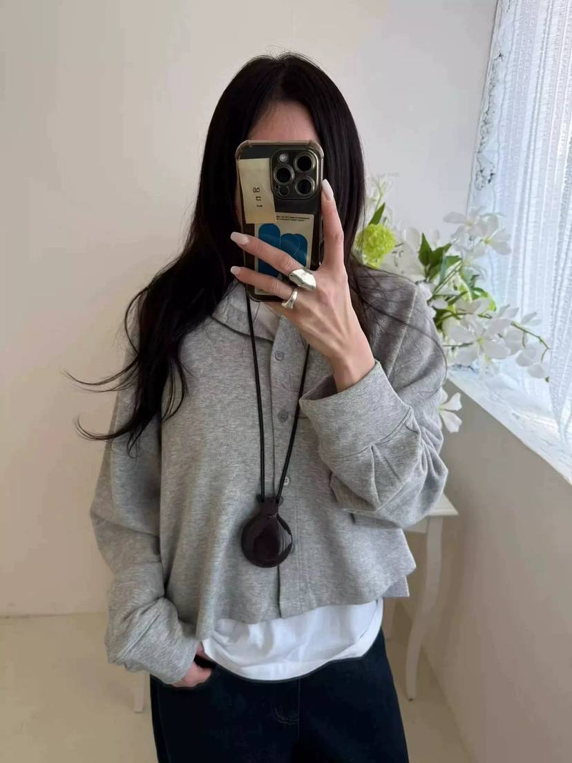 TUG韓國直郵女裝新款熱賣時尚休閑26春夏夾克不含內搭開衫TUG夾克