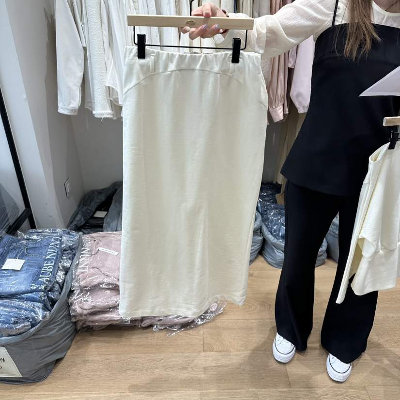 aube nunt韓國直郵女士新品推薦人氣休閑熱賣26春夏長裙aube nunt長裙