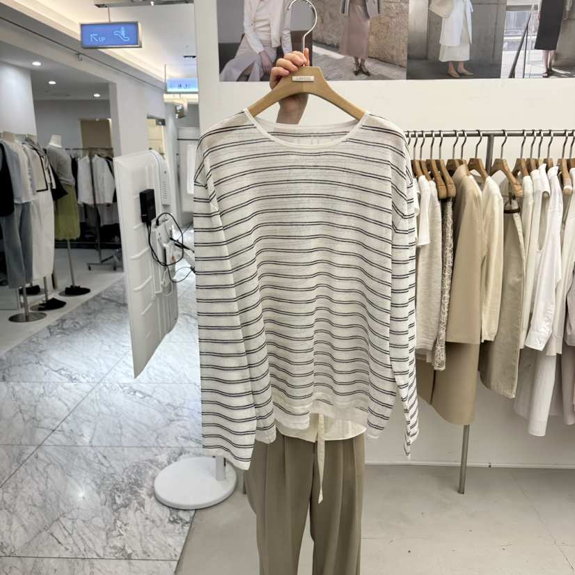 MER韓國直郵女士新品休閑推薦26春夏人氣時尚熱賣職業針織衫MER/ANGELO BIANCO針織衫