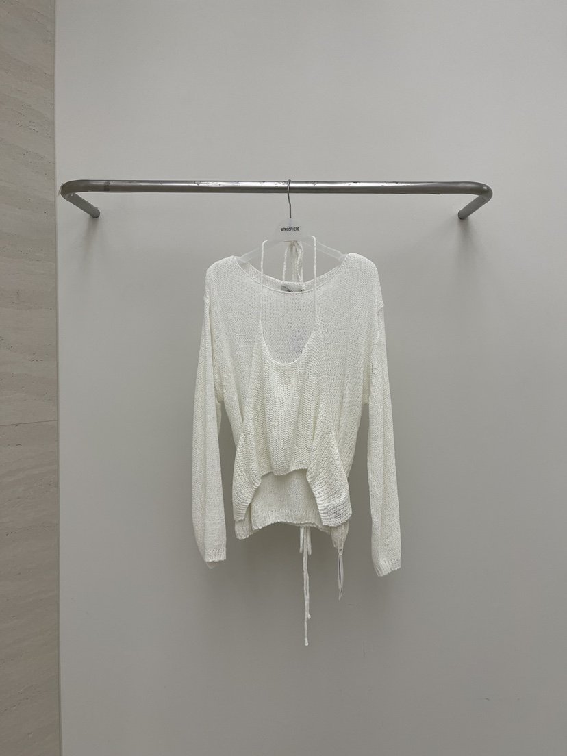 ATMOSPHERE韓國代購女裝新品推薦熱賣人氣休閑時尚26春夏套裝ATMOSPHERE/BLING套裝