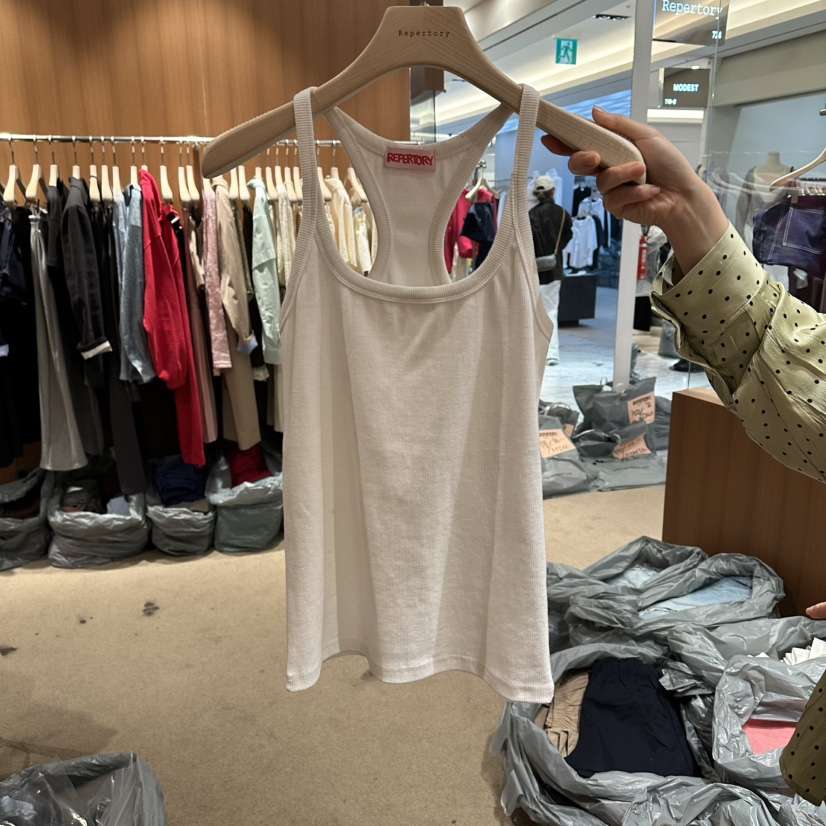REPERTORY韓國代購女士新品熱賣26春夏時尚人氣推薦吊帶背心REPERTORY吊帶/背心
