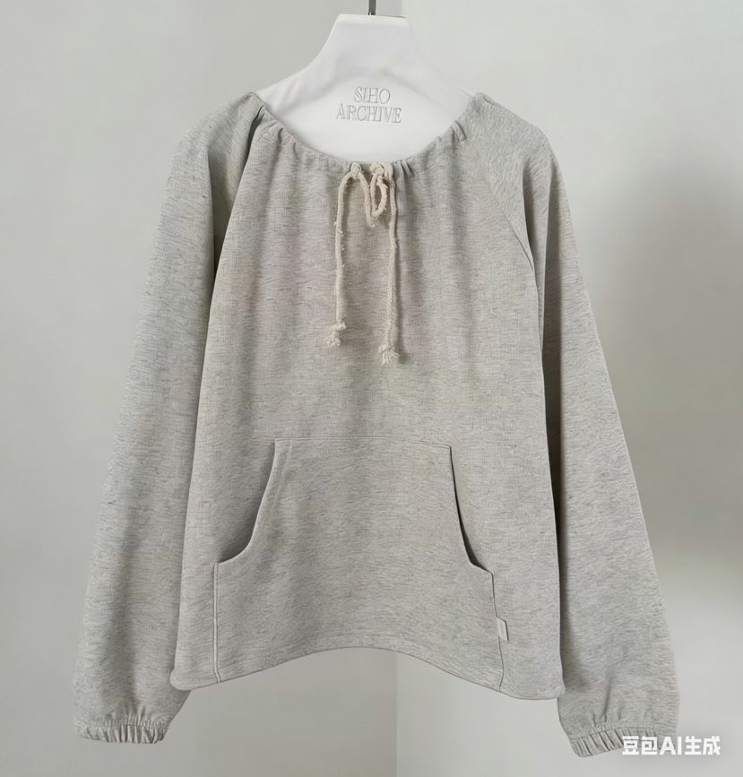 SIHO ARCHIVE韓國直郵實拍女裝新品休閑推薦時尚衛衣露肩SIHO ARCHIVE衛衣