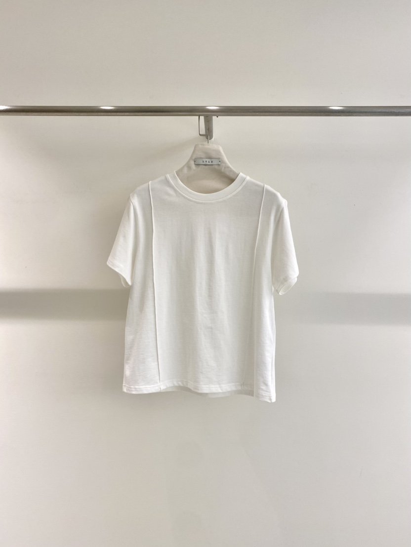 1968韓國東大門直郵女裝新品熱賣人氣職業休閑26春夏T恤褶裥1968/YEOUYAT恤