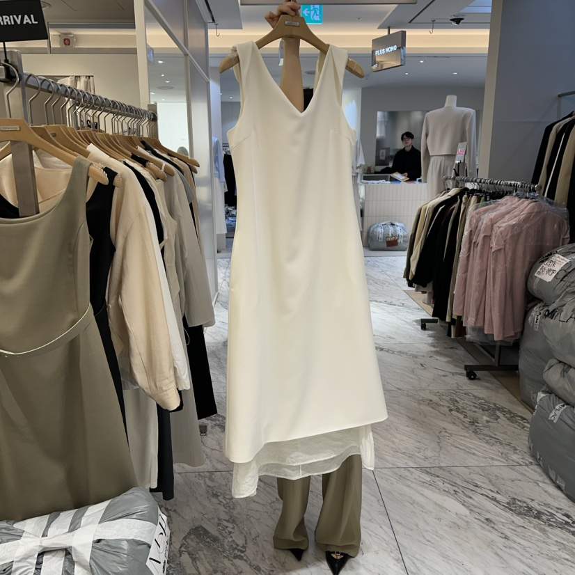 MER韓國直郵女裝新款職業休閑推薦時尚26春夏人氣熱賣連衣裙MER/ANGELO BIANCO連衣裙