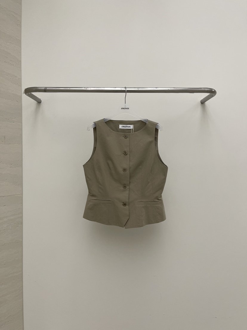 ATMOSPHERE韓國直郵實拍女裝新品26春夏職業人氣熱賣馬甲ATMOSPHERE/BLING馬甲