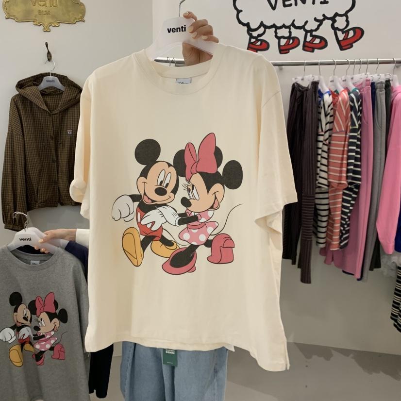 VENTI韓國直郵女裝新款職業時尚休閑熱賣26春夏人氣推薦T恤VENTIT恤