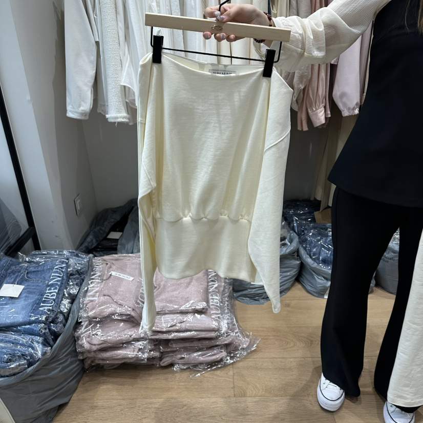 aube nunt韓國東大門代購女士新款熱賣26春夏人氣休閑衛衣aube nunt衛衣