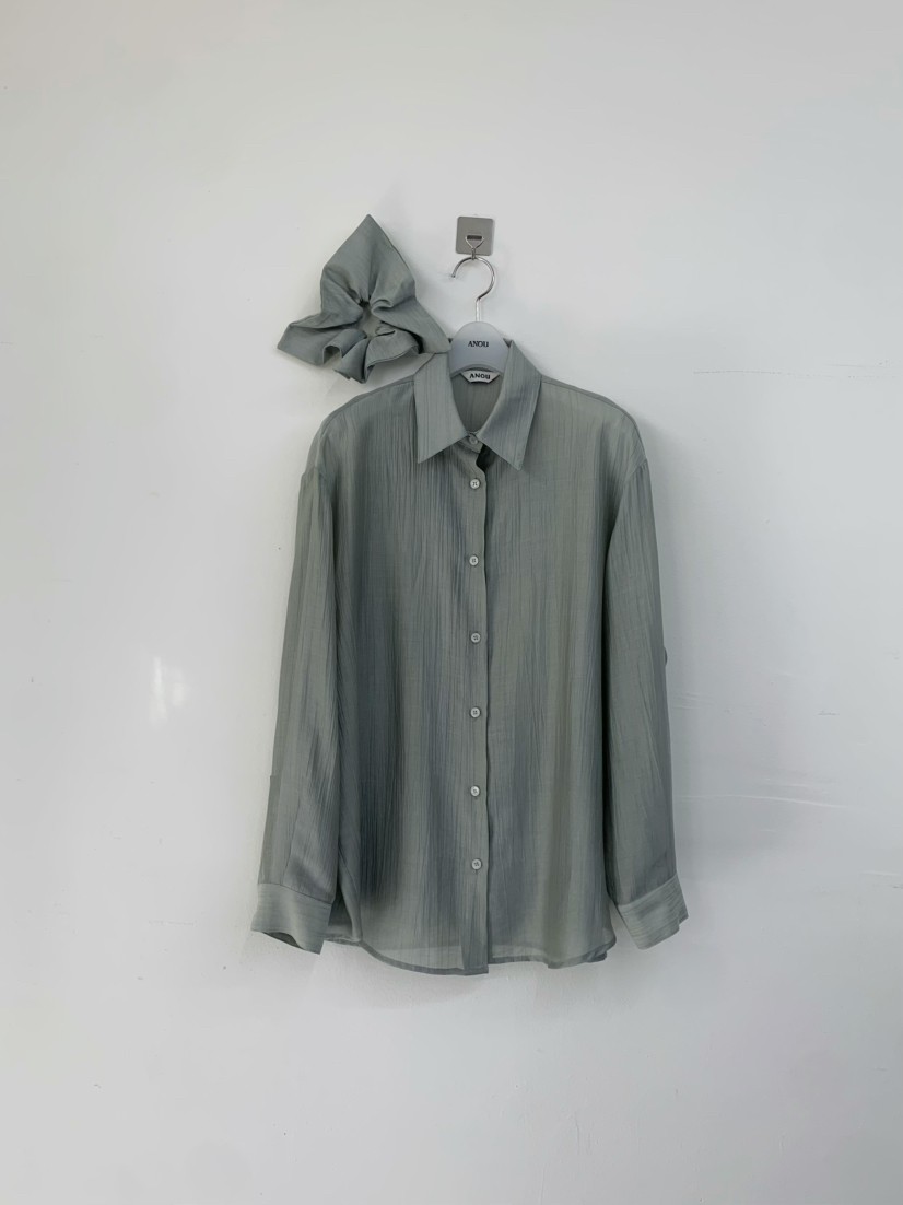 ANOU韓國東大門直郵女裝新品熱賣休閑職業襯衫蕾絲衫含頭飾ANOU襯衫/蕾絲衫