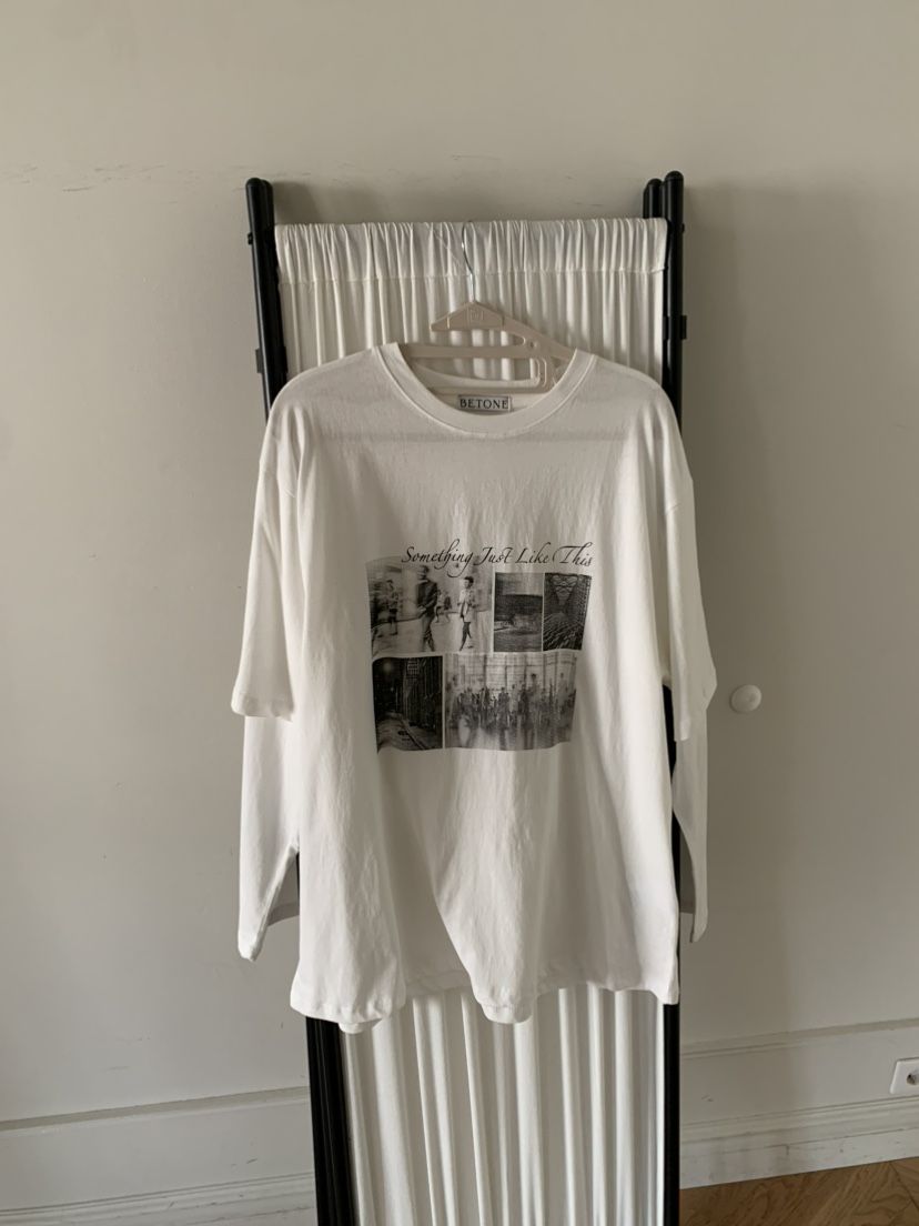 BETONE韓國東大門代購女裝新款26春夏人氣職業長袖T恤假兩件BETONE長袖T恤