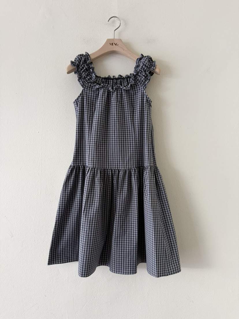 MENG韓國代購女士新品人氣26春夏職業休閑推薦熱賣連衣裙MENG連衣裙