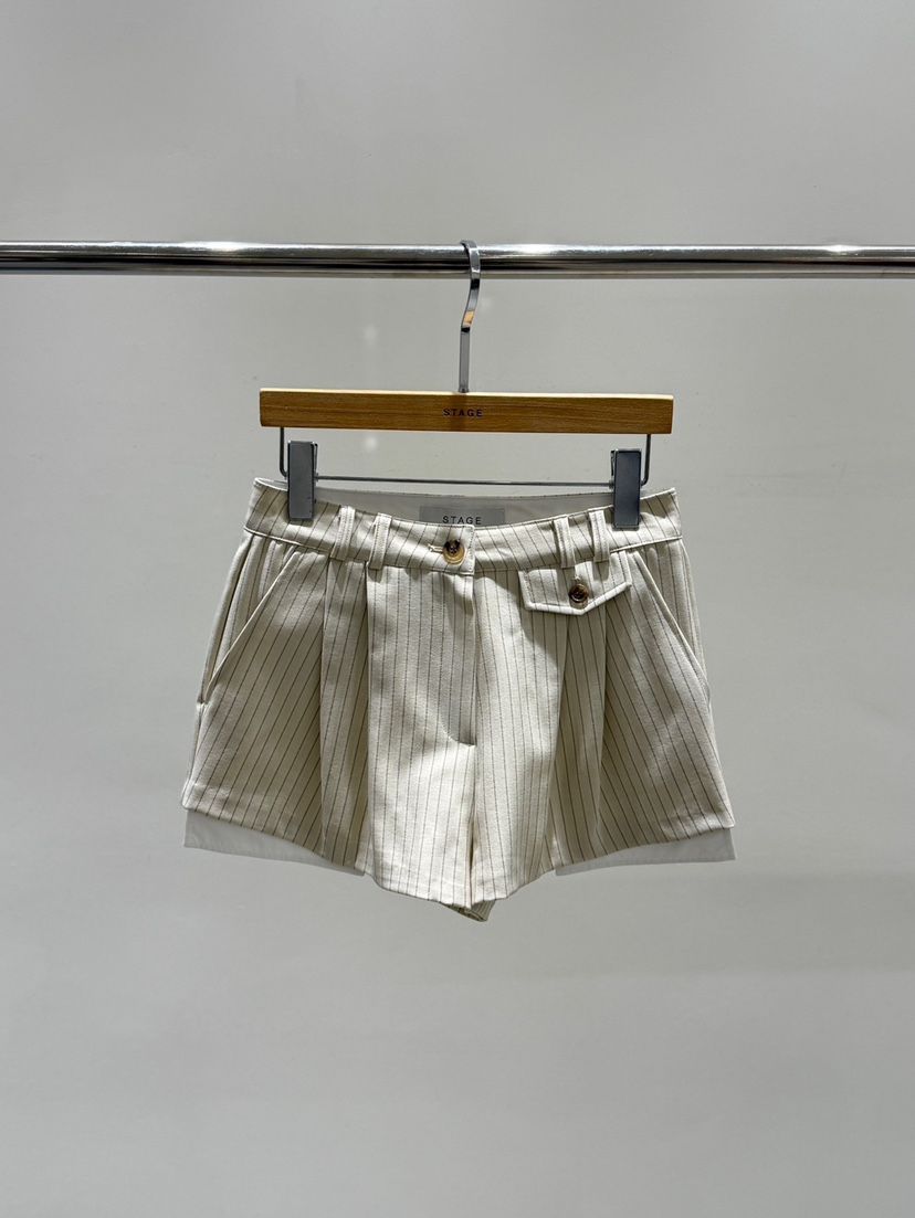 STAGE韓國代購女士新品時尚熱賣職業人氣推薦休閑26春夏短褲STAGE短褲