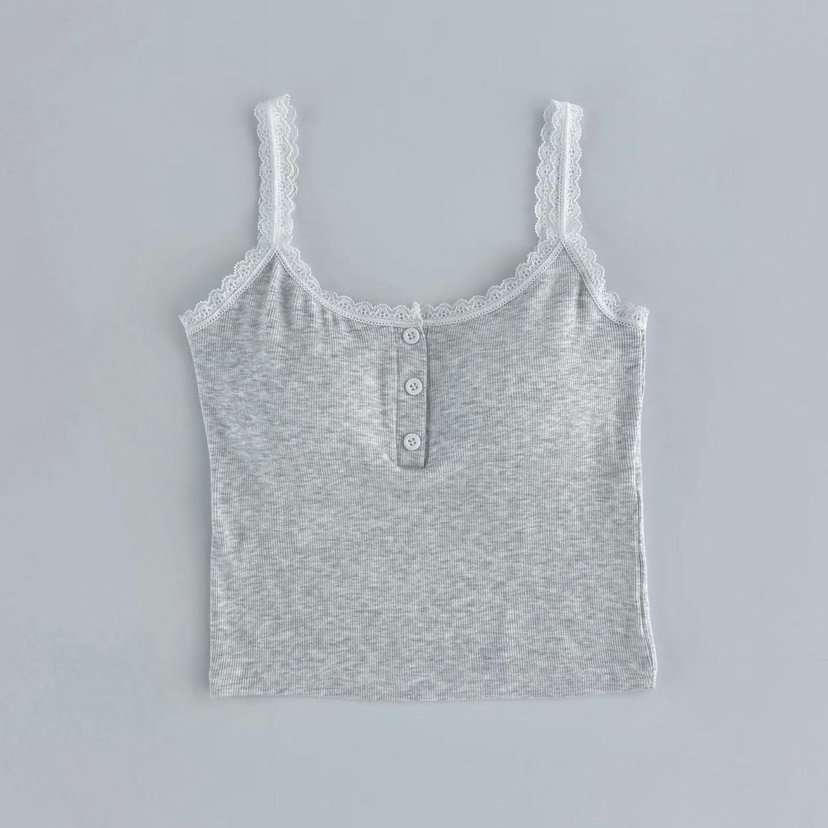 MORAN/MOSCO/SUGAR CASE韓國直郵實拍女裝新品熱賣吊帶背心蕾絲MORAN/MOSCO/SUGAR CASE吊帶/背心