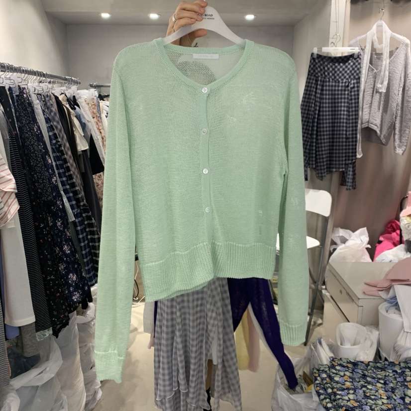 LOGROAD韓國東大門直郵女士新品熱賣推薦休閑26春夏針織衫LOG ROAD針織衫