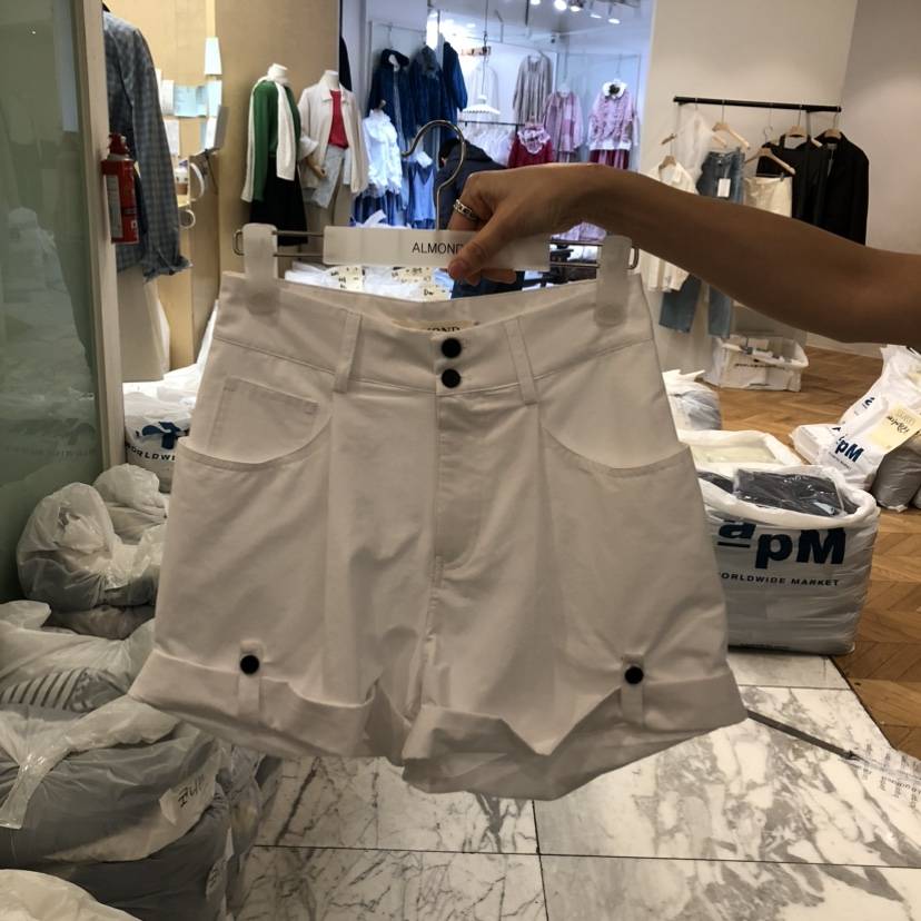 ALMOND韓國直郵實拍女士新品推薦熱賣人氣時尚26春夏短褲ALMOND短褲