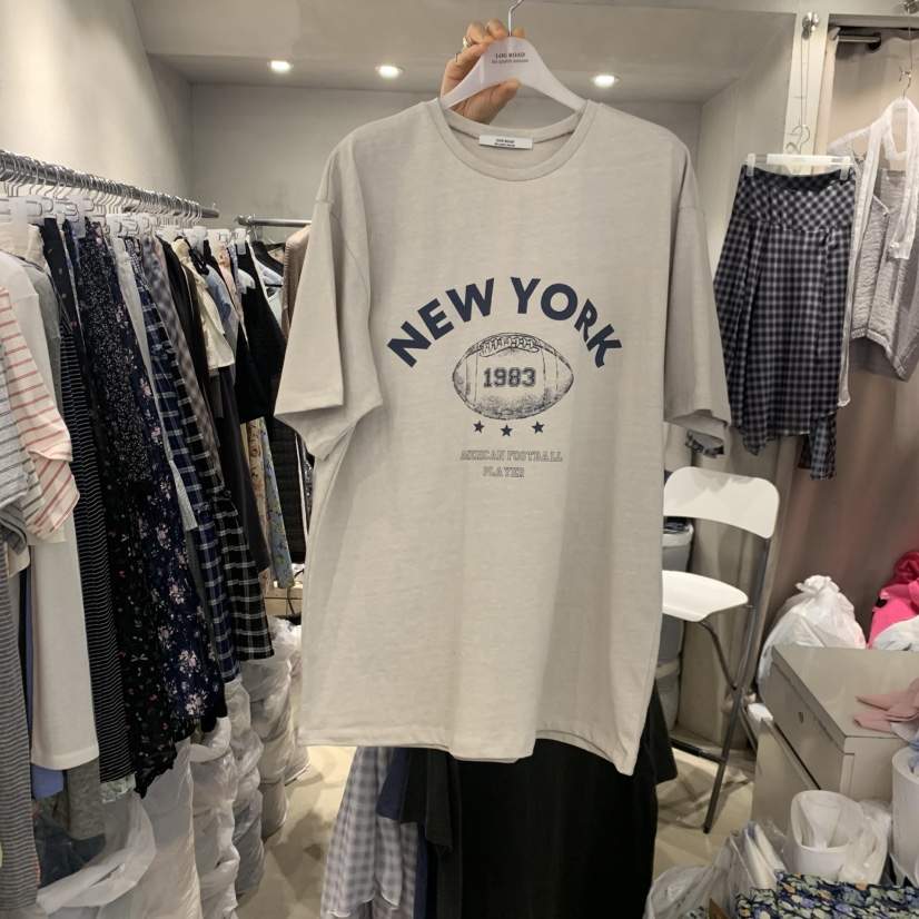 LOGROAD韓國直郵女士新款熱賣職業26春夏人氣時尚推薦T恤LOG ROADT恤