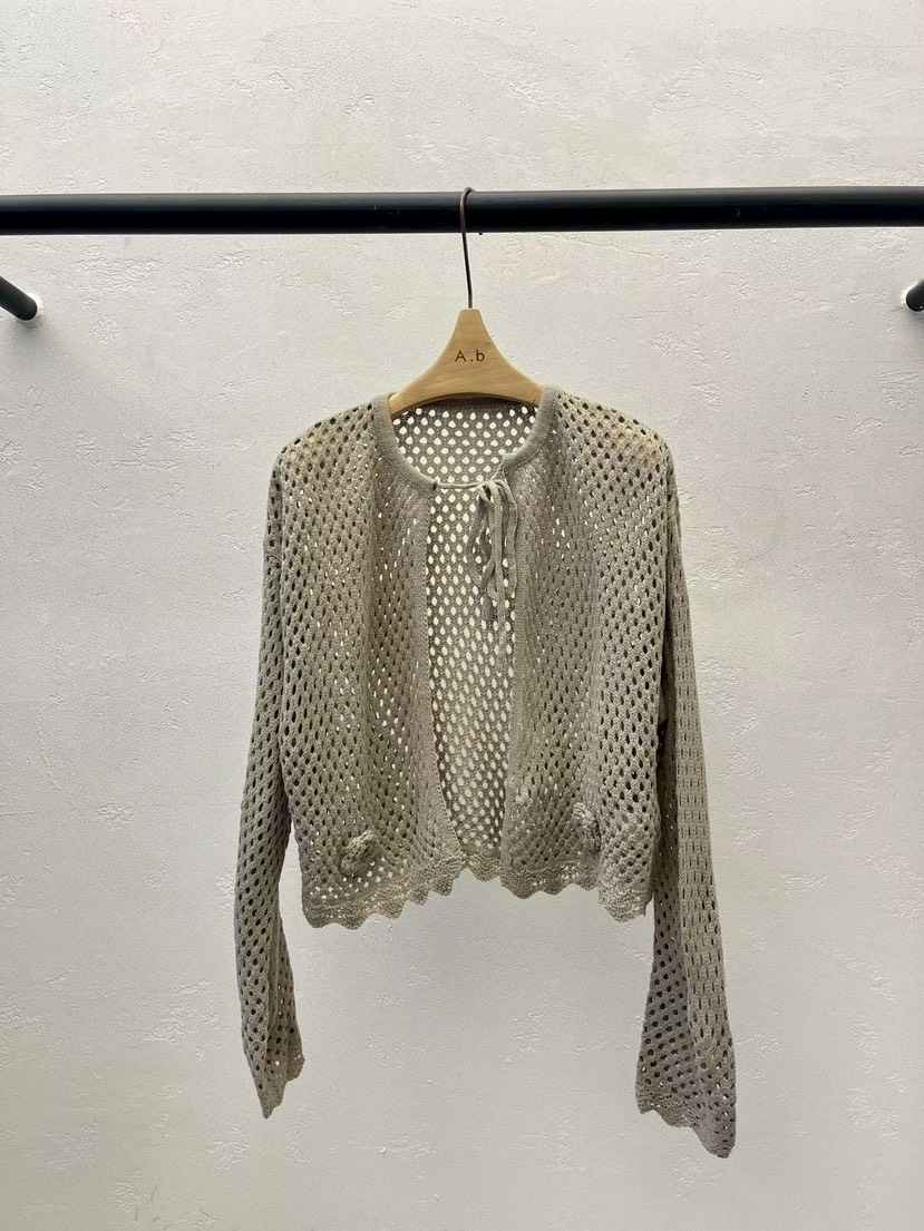 AUTUMN BEIGE-Q韓國直郵實拍女士新品26春夏時尚針織衫A.b/AUTUMN BEIGE針織衫