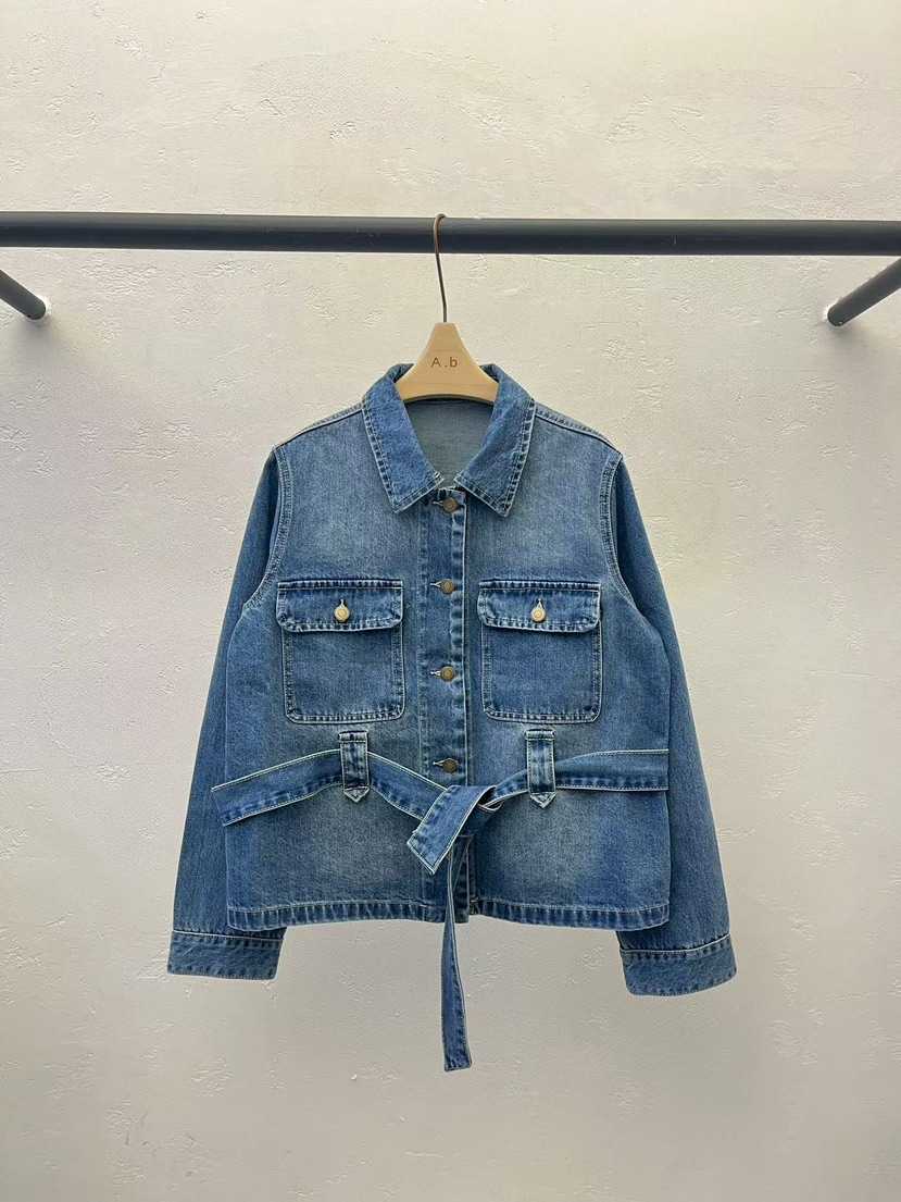 AUTUMN BEIGE-Q韓國直郵女裝新品休閑推薦時尚夾克含腰帶A.b/AUTUMN BEIGE夾克