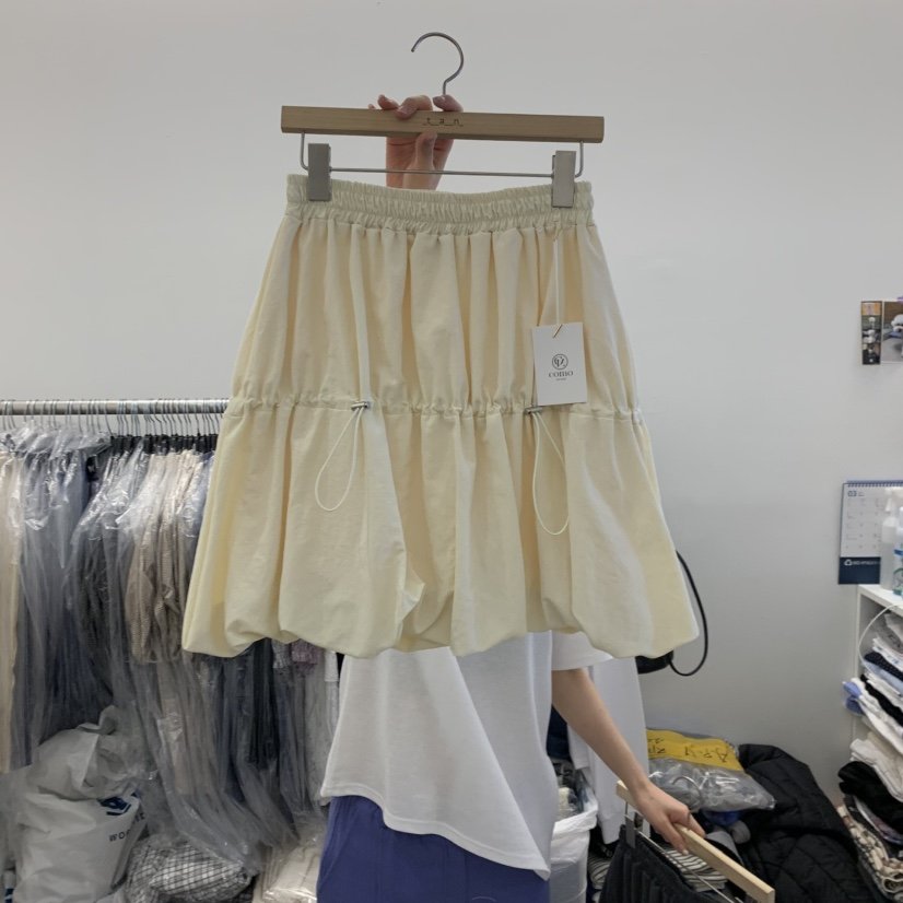 TAN&amp;COMO韓國代購女士新款26春夏時尚人氣半身裙中短裙tan-COMO半身裙/中短裙