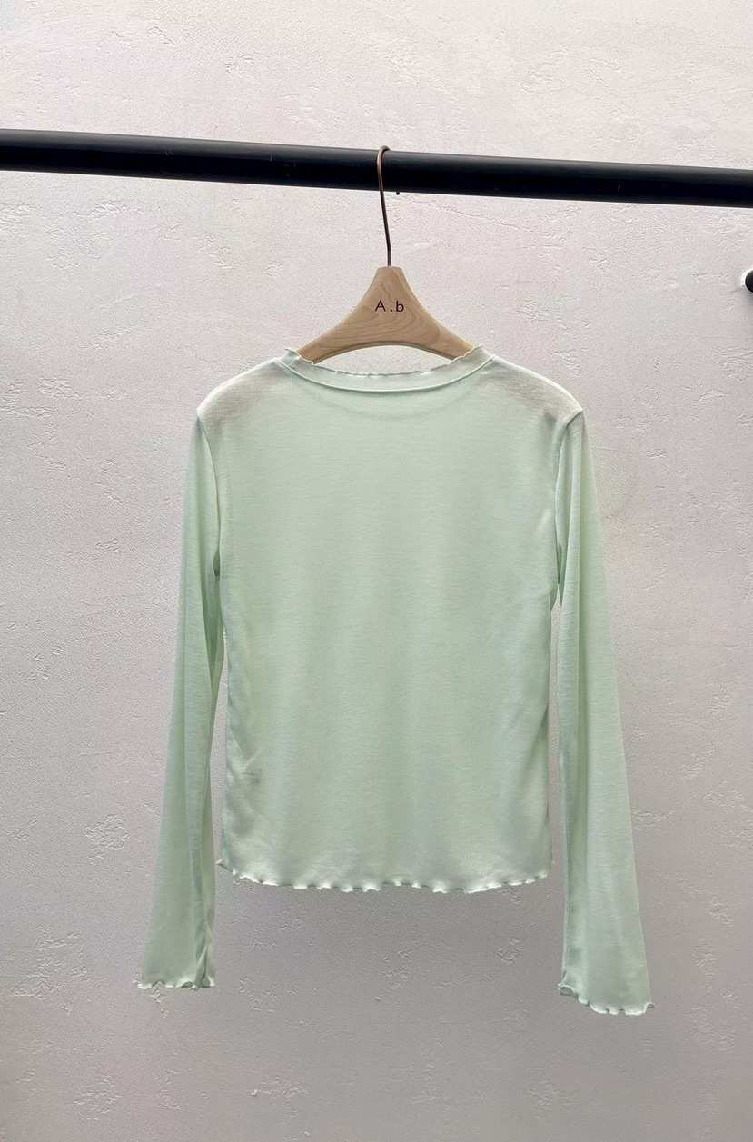 AUTUMN BEIGE-Q韓國直郵實拍女裝新品熱賣時尚休閑長袖T恤A.b/AUTUMN BEIGE長袖T恤