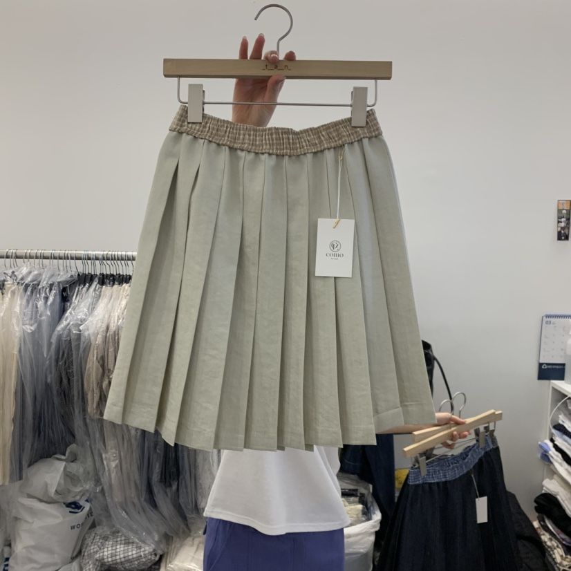 TAN&amp;COMO韓國東大門直郵女士新品時尚休閑26春夏短裙tan-COMO短裙