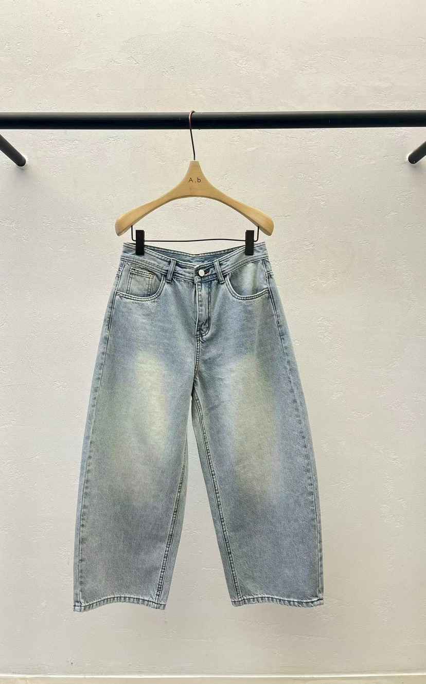 AUTUMN BEIGE-Q韓國直郵女士新款人氣26春夏推薦牛仔褲A.b/AUTUMN BEIGE牛仔褲