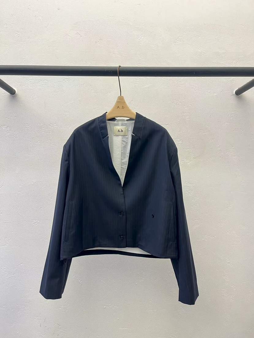 AUTUMN BEIGE-Q韓國直郵女士新款熱賣休閑人氣時尚夾克V領A.b/AUTUMN BEIGE夾克