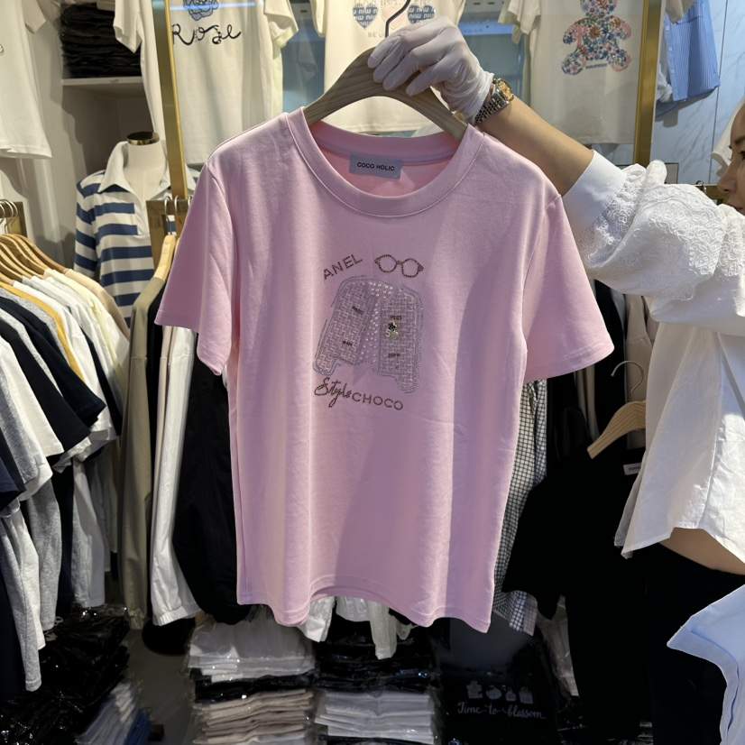 COCO HOLIC韓國東大門代購女裝新品休閑推薦熱賣時尚T恤COCO HOLICT恤