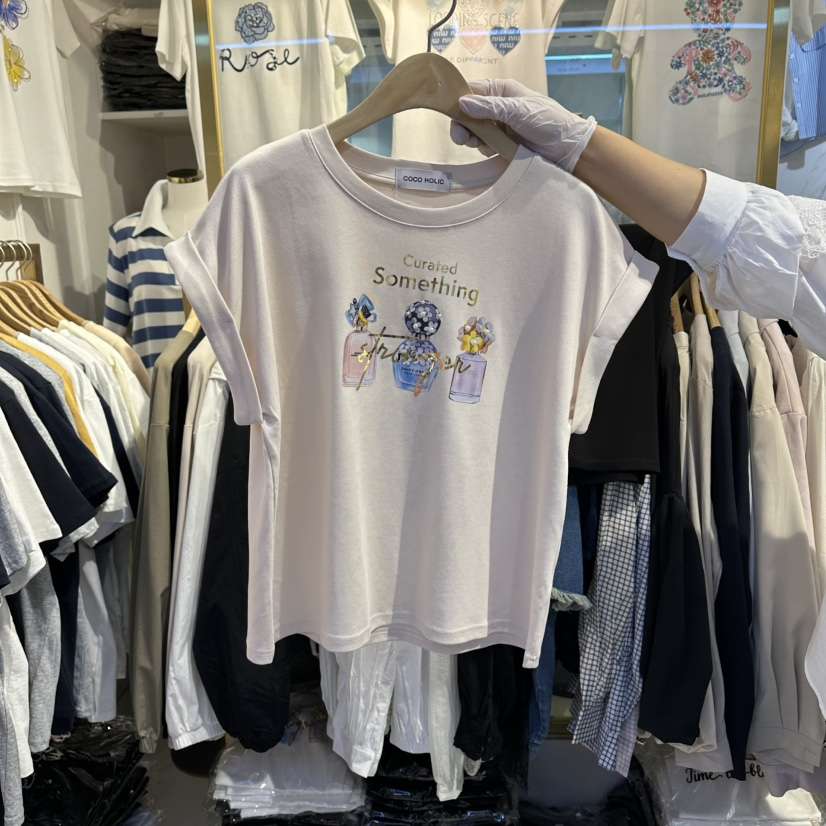 COCO HOLIC東大門代購女士新款職業26春夏休閑熱賣真品T恤COCO HOLICT恤