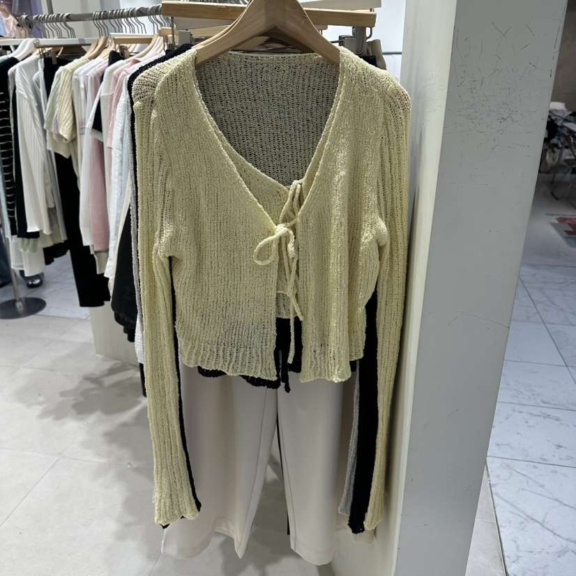 HARU-Q韓國直郵女裝新款26春夏休閑人氣時尚針織衫假兩件HARU-Q針織衫