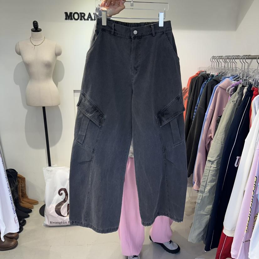 MORAN/MOSCO/SUGAR CASE韓國直郵實拍女裝新款時尚休閑褲工裝褲MORAN/MOSCO/SUGAR CASE休閑褲