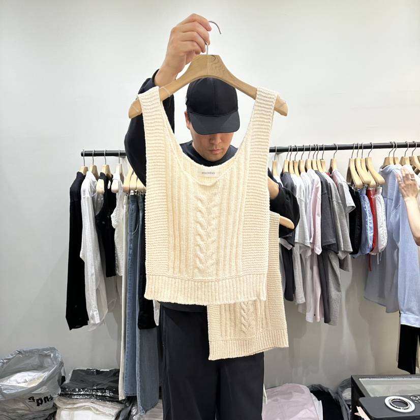 NOTTINGHAM/AVECNOUS/MODEST韓國代購女裝新品職業吊帶背心NOTTINGHAM/AVECNOUS/MODEST吊帶/背心