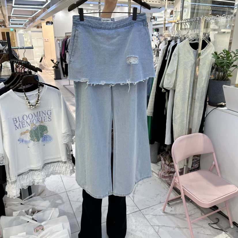 BORA BORA韓國代購女裝新款26春夏推薦休閑職業裙褲復古BORA BORA裙褲