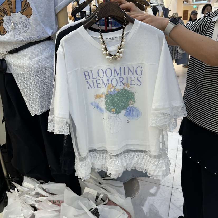 BORA BORA東大門代購女士新品推薦真品人氣職業T恤不含項鏈BORA BORAT恤