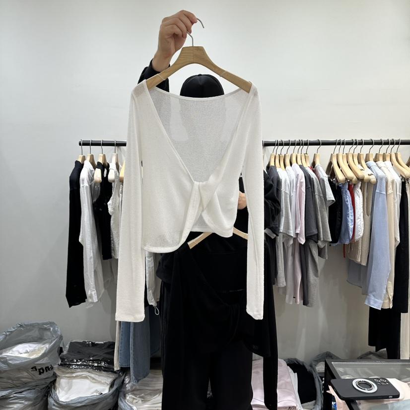 NOTTINGHAM/AVECNOUS/MODEST韓國直郵女裝新款26春夏針織衫不含內搭NOTTINGHAM/AVECNOUS/MODEST針織衫