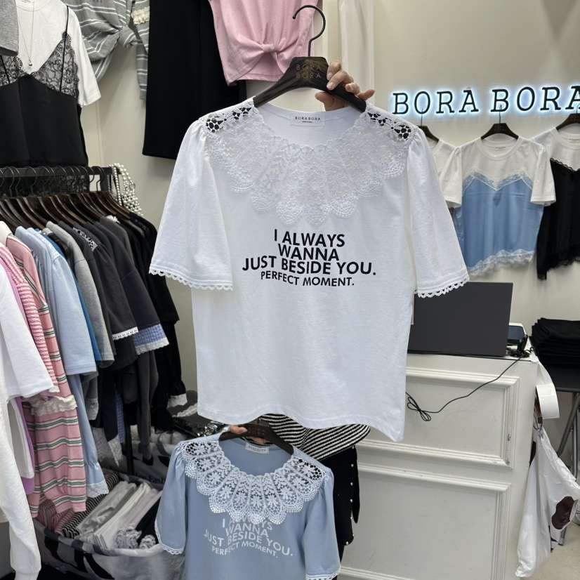 BORA BORA東大門實拍女裝新品熱賣人氣真品推薦職業休閑T恤BORA BORAT恤