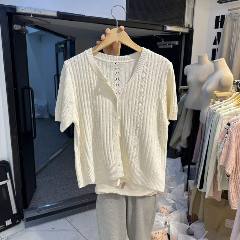 HARU-Q韓國代購女裝新款人氣推薦時尚26春夏熱賣休閑針織衫HARU-Q針織衫