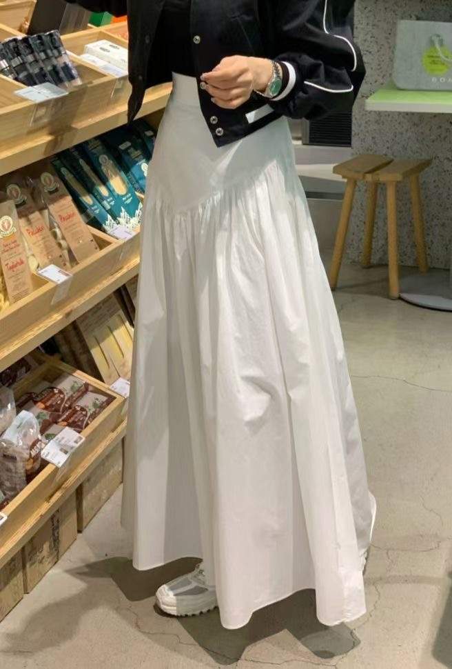 COTTON MARKET韓國直郵女裝新款26春夏職業推薦人氣長裙COTTON MARKET長裙