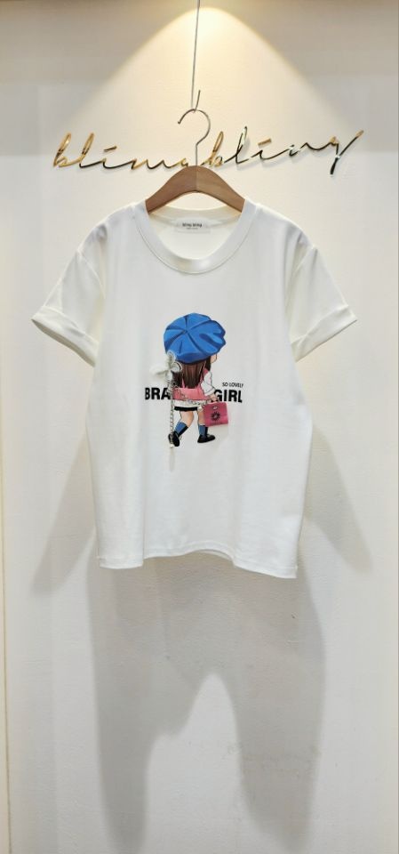 BLING BLING-S/RICO東大門代購女士新款推薦人氣職業T恤BLING BLING-S/RICOT恤