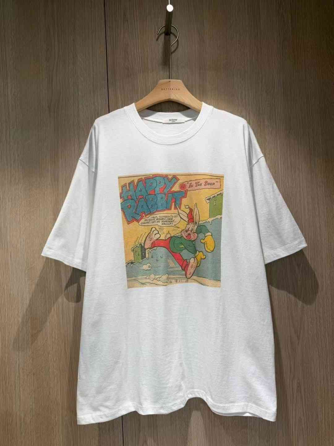 ARLOW韓國直郵女士新品26春夏人氣職業熱賣推薦時尚T恤兔子ARLOWT恤