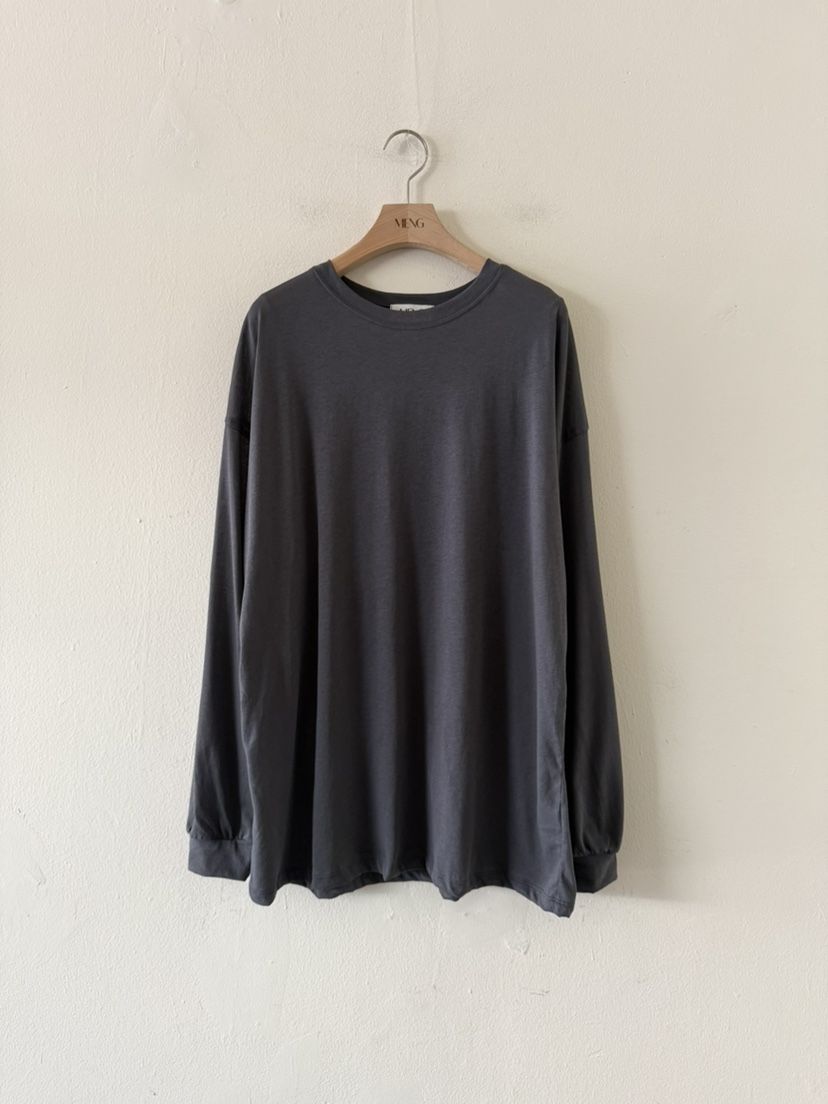 MENG東大門實拍女士新品26春夏休閑推薦真品時尚熱賣長袖T恤MENG長袖T恤