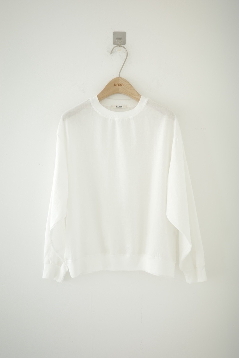 KERRY東大門代購女裝新品人氣時尚真品26春夏長袖T恤亞麻KERRY長袖T恤