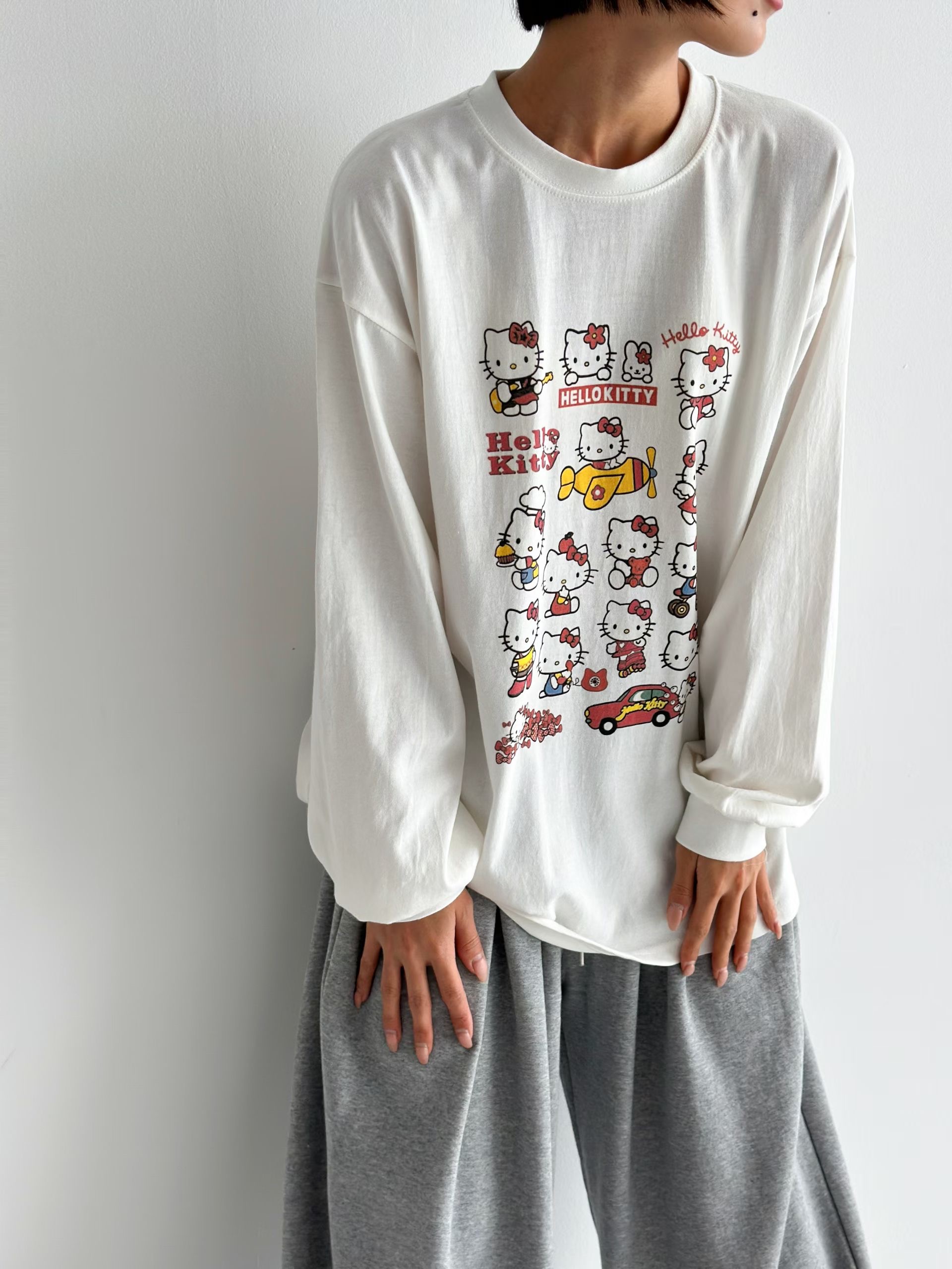 P.SHOP東大門代購女裝新品休閑熱賣職業時尚人氣長袖T恤P.SHOP長袖T恤