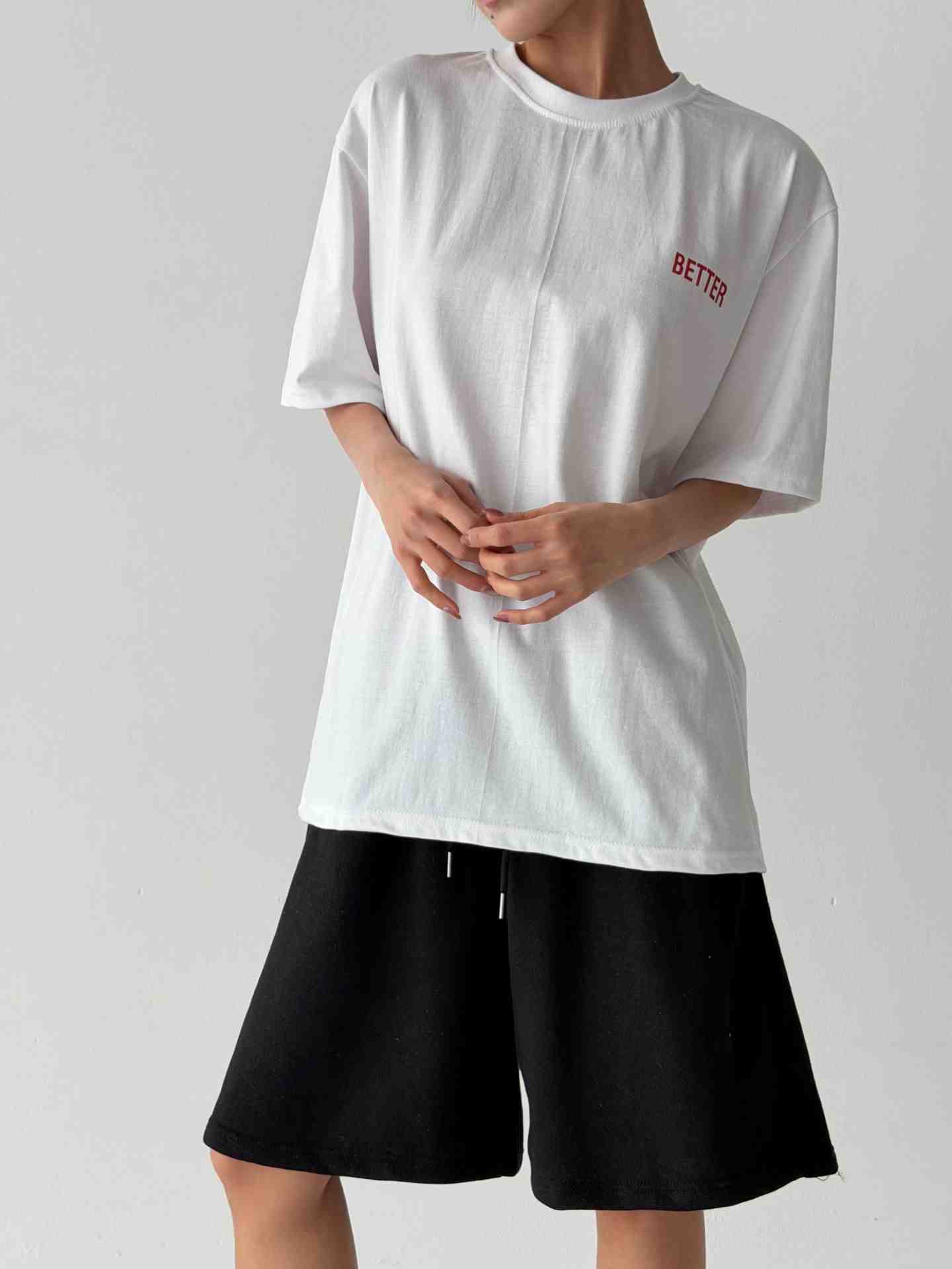 P.SHOP韓國代購女士新品26春夏職業時尚人氣推薦熱賣T恤P.SHOPT恤