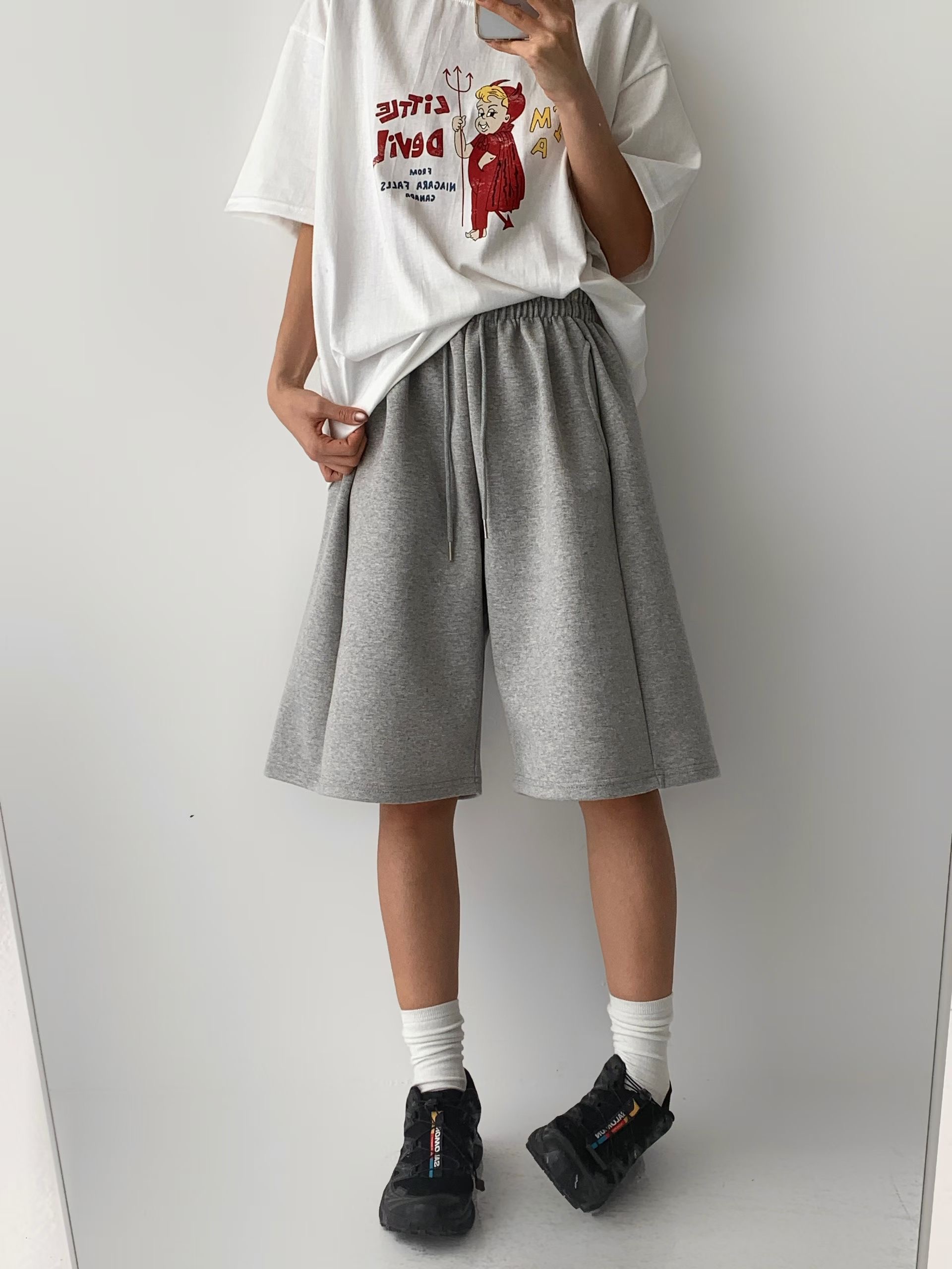 P.SHOP東大門直郵女士新品休閑職業熱賣真品時尚短褲燈籠P.SHOP短褲