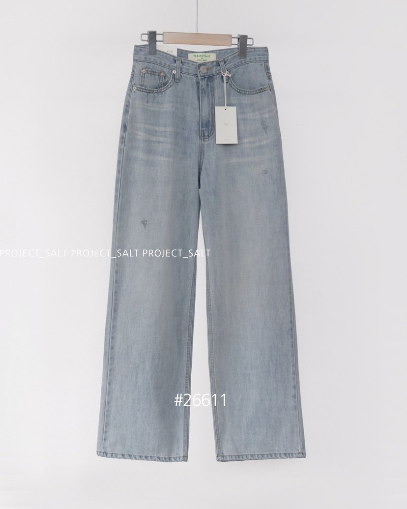 PROJECT SALT韓國直郵女裝新品26春夏牛仔褲PROJECTSALT牛仔褲