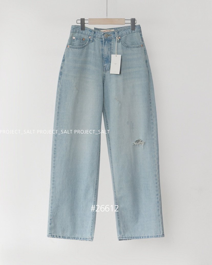 PROJECT SALT韓國直郵實拍女士新品熱賣牛仔褲PROJECTSALT牛仔褲